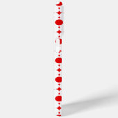 Red Polka Dots, Polka Dot Pattern, Stippen, gedopt Case-Mate iPhone Case (Achterkant / Rechts)