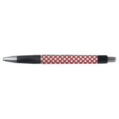 Red Polka Dots, Polka Dot Pattern, Stippen, gedopt Pen (Voorkant)