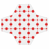 Red Polka Dots, Polka Dot Pattern, Stippen, gedopt Voetbal (Enkel)