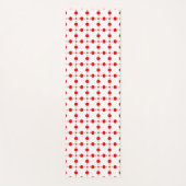 Red Polka Dots, Polka Dot Pattern, Stippen, gedopt Yogamat (Voorkant)