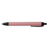 Red Polka Dots, Polka Dot Pattern, Stippen, gedopt Zwarte Inkt Pen (Bodem)