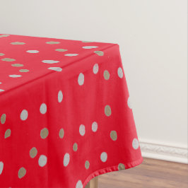 Red Polka Dots Tafelkleed