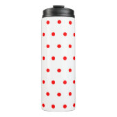 Red Polka Dots Thermosbeker (Voorkant)