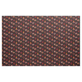 Red Polka Dotted Mom Tattoo Stof (Yard (91,4 cm))