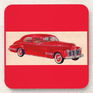 Red Pontiac Torpedo Bier Onderzetter