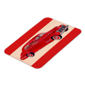 Red Pontiac Torpedo Magneet (Linkerzijde)