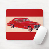 Red Pontiac Torpedo Muismat (Met muis)