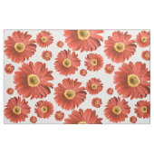Red Pop Daisy Pattern Stof (Fat Quarter)