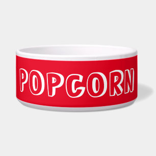 Red Popcorn Bowl Voerbakje