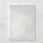 Red Poppies 50th Birthday Party | Grijs Kaart (Achterkant)