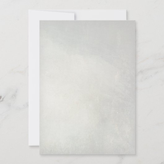 Red Poppies 50th Birthday Party | Grijs Kaart (Achterkant)