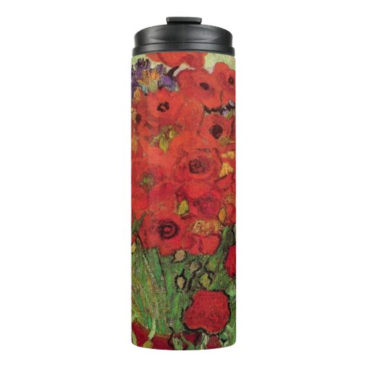 Red Poppies and Daisies by Vincent van Gogh Thermosbeker (Voorkant)