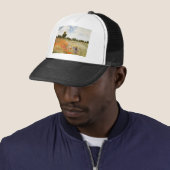 Red Poppies Blooming - Claude Monet Trucker Pet (In situ)