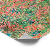 Red Poppies Blue Sky by Monet - Poppy Field Poster (Hoek)