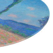 Red Poppies Blue Sky door Monet - Poppy Field Snijplank (Hoek)