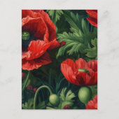 Red Poppies Briefkaart (Voorkant)