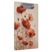 Red poppies. Clipboard Klembord (Rechts)