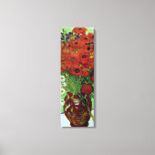 Red Poppies & Daisies (F280) Van Gogh Fine Art Canvas Afdruk (Voorkant)