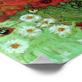 Red Poppies & Daisies (F280) Van Gogh Fine Art Poster (Hoek)