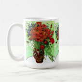Red Poppies & Daisies Van Gogh Fine Art Koffiemok (Links)