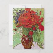 Red Poppies en Daisies door Vincent van Gogh (Voorkant)
