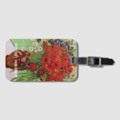 Red Poppies en Daisies door Vincent van Gogh Bagagelabel (Voorkant (horizontaal))