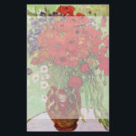 Red Poppies en Daisies door Vincent van Gogh Briefpapier<br><div class="desc">Toch leven: Rode papavers en Daisies van Vincent van Gogh is een fijne kunstpost na impressionisme, nog steeds levensfloreel schilderij. Een mooie boeket van rode papaverbloemen en witte maisachtige bloemen vers van de tuin in een decoratieve vaas. Over de kunstenaar: Vincent Willem van Gogh (1853-1890) was een van de beroemdste...</div>
