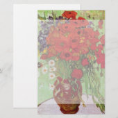 Red Poppies en Daisies door Vincent van Gogh Briefpapier (Voorkant / Achterkant)