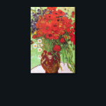Red Poppies en Daisies door Vincent van Gogh Canvas Afdruk<br><div class="desc">Toch leven: Rode papavers en Daisies van Vincent van Gogh is een fijne kunstpost na impressionisme, nog steeds levensfloreel schilderij. Een mooie boeket van rode papaverbloemen en witte maisachtige bloemen vers van de tuin in een decoratieve vaas. Over de kunstenaar: Vincent Willem van Gogh (1853-1890) was een van de beroemdste...</div>