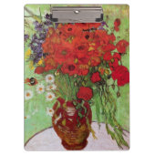 Red Poppies en Daisies door Vincent van Gogh Klembord (Voorkant)