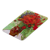 Red Poppies en Daisies door Vincent van Gogh Magneet (Linkerzijde)