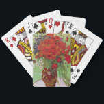 Red Poppies en Daisies door Vincent van Gogh Pokerkaarten<br><div class="desc">Toch leven: Rode papavers en Daisies van Vincent van Gogh is een fijne kunstpost na impressionisme, nog steeds levensfloreel schilderij. Een mooie boeket van rode papaverbloemen en witte maisachtige bloemen vers van de tuin in een decoratieve vaas. Over de kunstenaar: Vincent Willem van Gogh (1853-1890) was een van de beroemdste...</div>