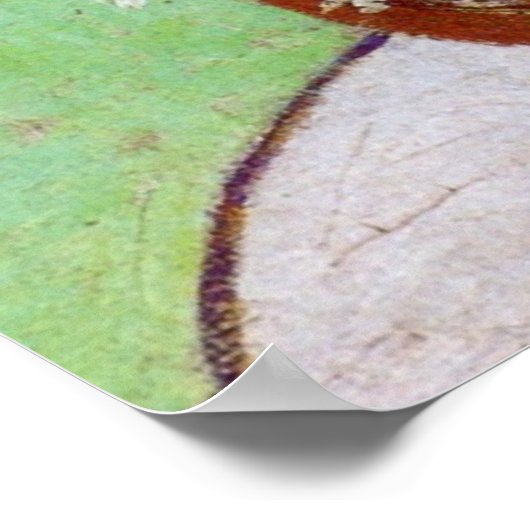 Red Poppies en Daisies door Vincent van Gogh Poster (Hoek)