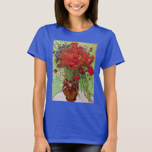 Red Poppies en Daisies door Vincent van Gogh T-shirt