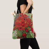 Red Poppies en Daisies door Vincent van Gogh Tote Bag (Dichtbij)