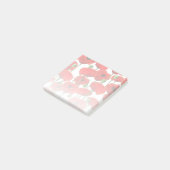 Red Poppies Floral Pattern Post-it® Notes (Schuin)
