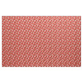 Red Poppies Floral Pattern Stof (Yard (91,4 cm))