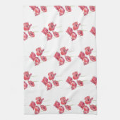 Red Poppies Kitchen Towel Theedoek (Verticaal)