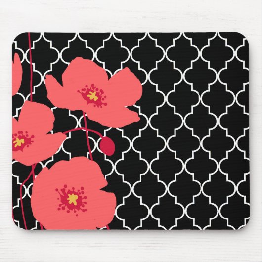 Red Poppies...mousepad Muismat (Voorkant)