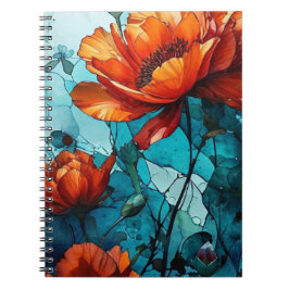 Red Poppies Notitieboek Journal
