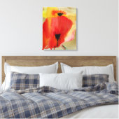 Red Poppies original Art Canvas Afdruk (Insitu (Slaapkamer))