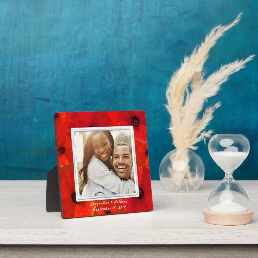 Red Poppies Passen getrouwd Foto Keepomwille Fotoplaat (Insitu)