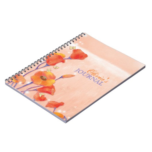 Red Poppies Personal of Business Journal Notitieboek (Linkerzijde)