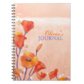 Red Poppies Personal of Business Journal Notitieboek (Voorkant)
