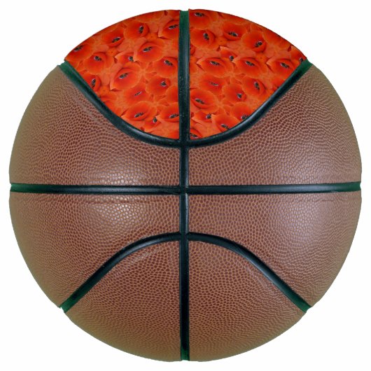 Red poppies symphony basketbal (Rechts)