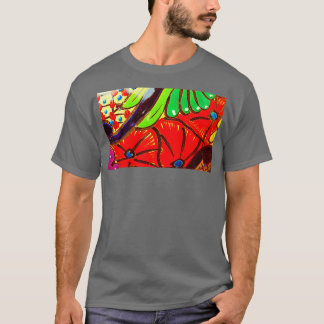 Red Poppies Talavera T-shirt