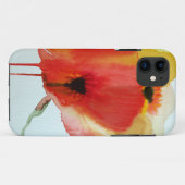 Red Poppies waterverf moderne bloemkunst Case-Mate iPhone Case (Achterkant (horizontaal))