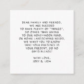 Red Poppies Wishing Well Enclosure Kaarten Bulk (Voorkant)