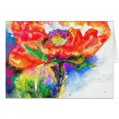 Red Poppy (Voorkant Horizontaal)