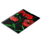Red Poppy Art - Notitieboek (Linkerzijde)